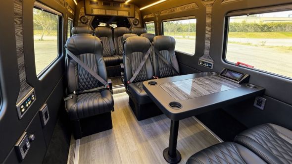 12 passenger sprinter van interior salem