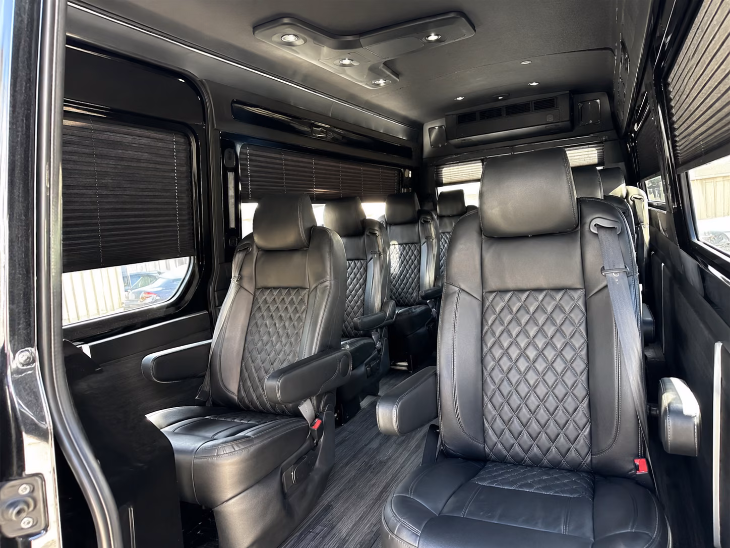 salem 12 passenger sprinter van inside