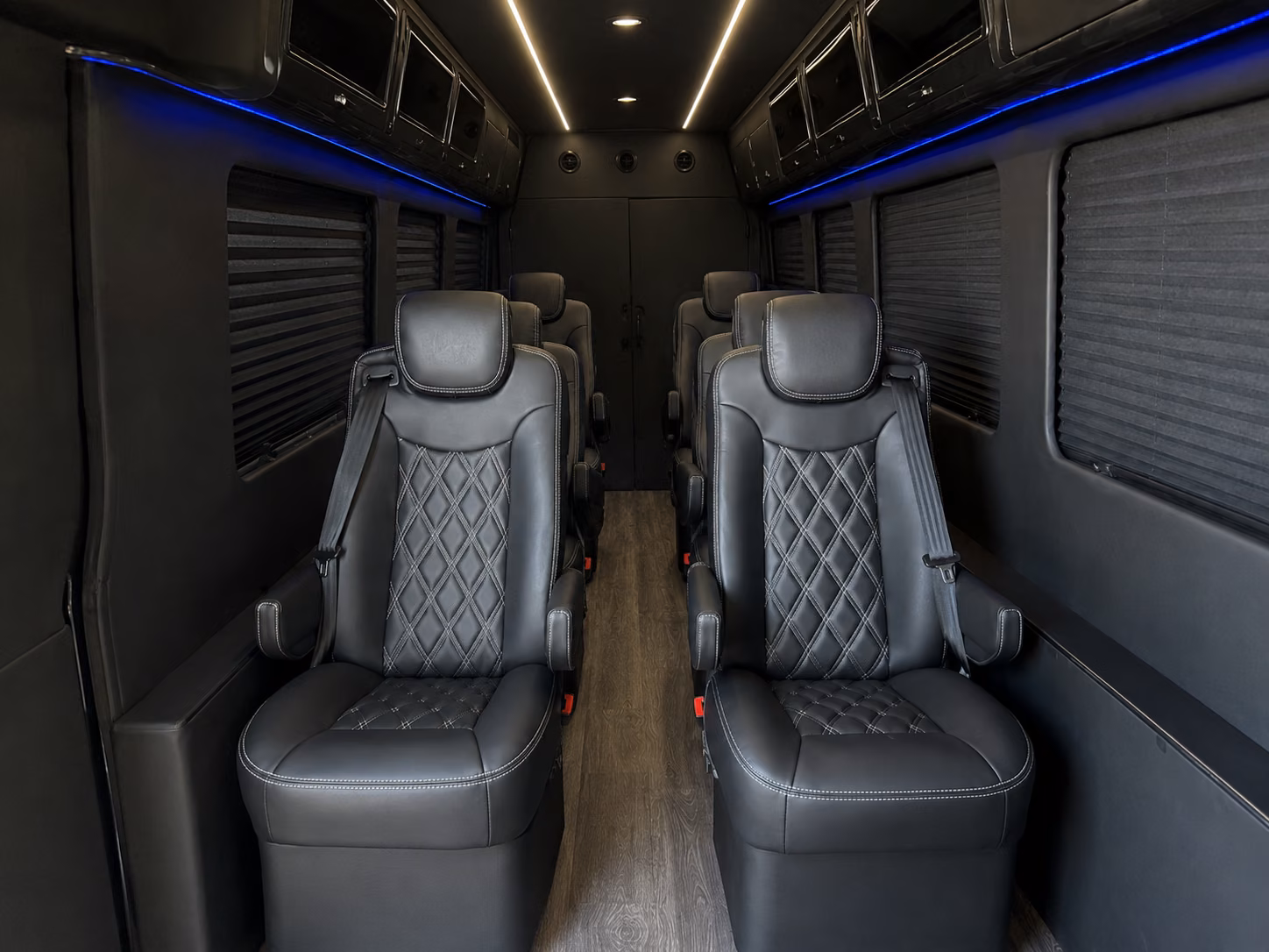 salem 12 passenger sprinter van interior