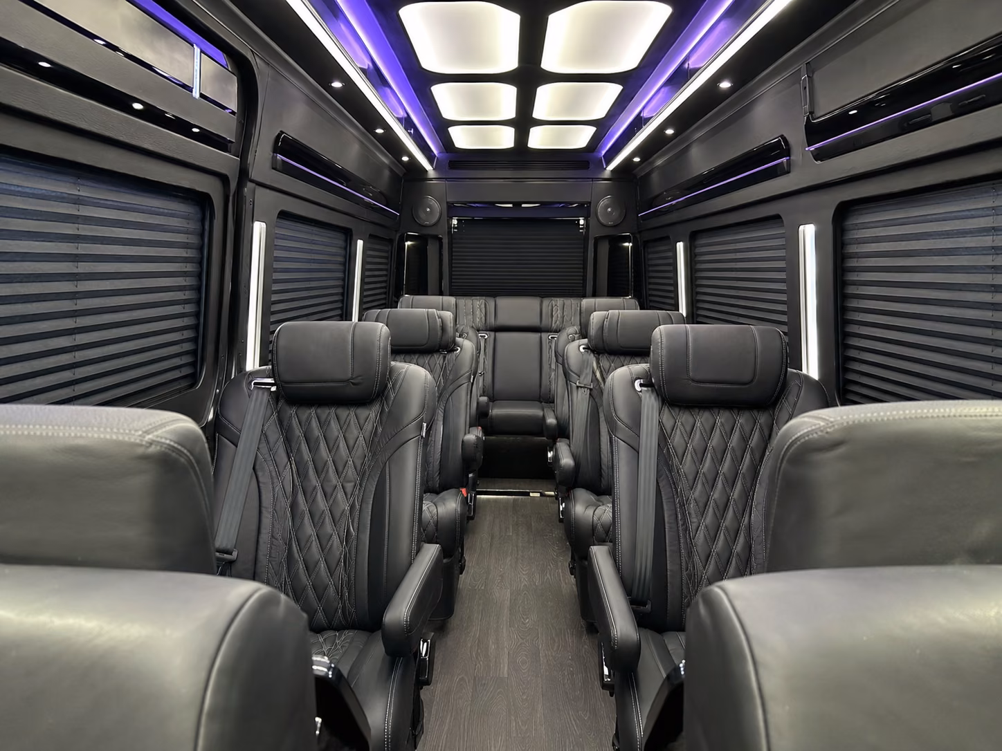 salem 20 passenger sprinter van inside